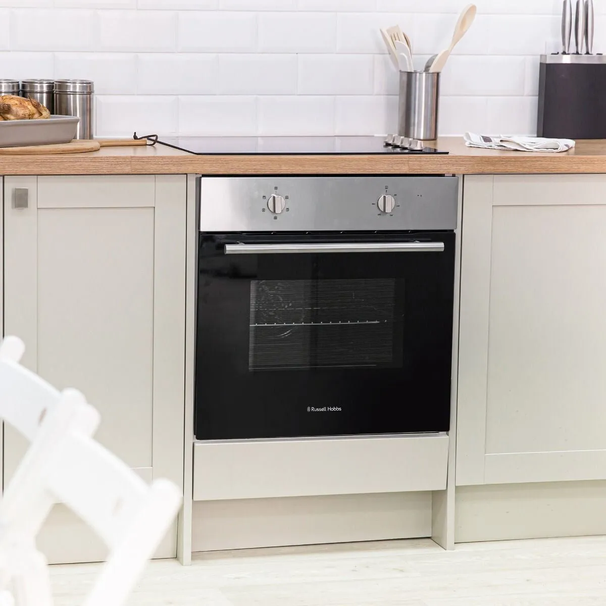 Russell Hobbs RHFEO6502SS-M oven 65 L Black, Stainless steel
