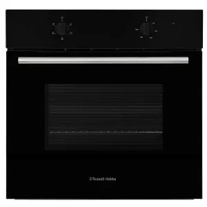 Russell Hobbs RHFEO7004B 70L Built-in Electric Fan Oven - A Rated- Black