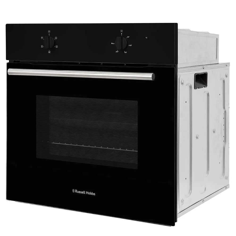Russell Hobbs RHFEO7004B 70L Built-in Electric Fan Oven - A Rated- Black