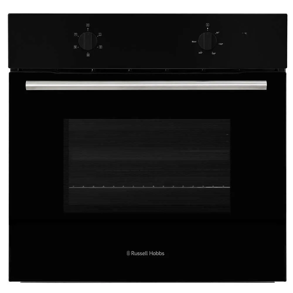 Russell Hobbs RHFEO7004B 70L Built-in Electric Fan Oven - A Rated- Black