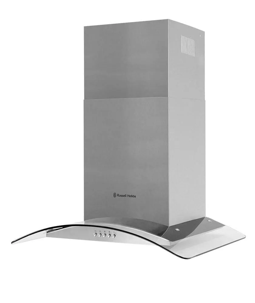 Russell Hobbs RHGCH601SS cooker hood Wall-mounted Stainless steel 400 m³/h