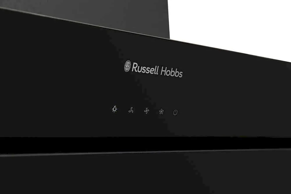 Russell Hobbs RHGCH902B-M cooker hood Wall-mounted Black 630 m³/h