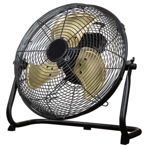 Russell Hobbs RHGF1221BG 12” High Velocity Floor Fan in Brushed Gold