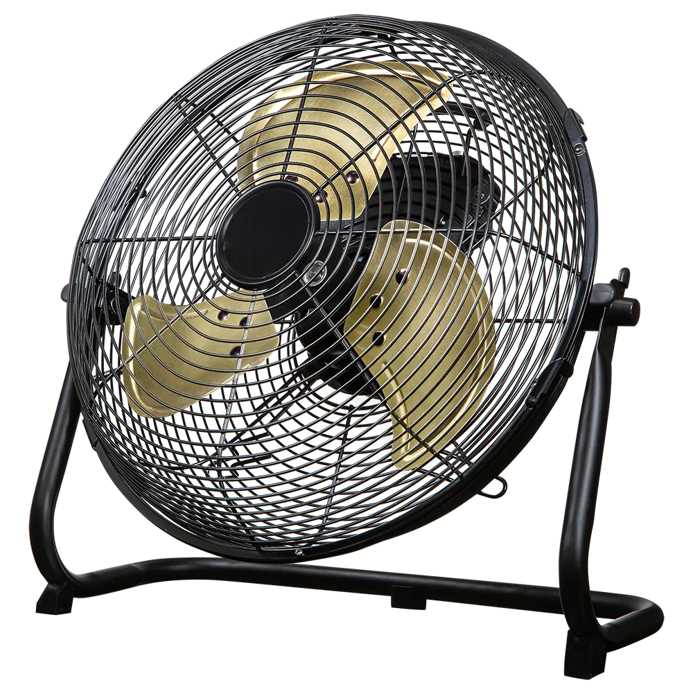 Russell Hobbs RHGF1221BG 12” High Velocity Floor Fan in Brushed Gold