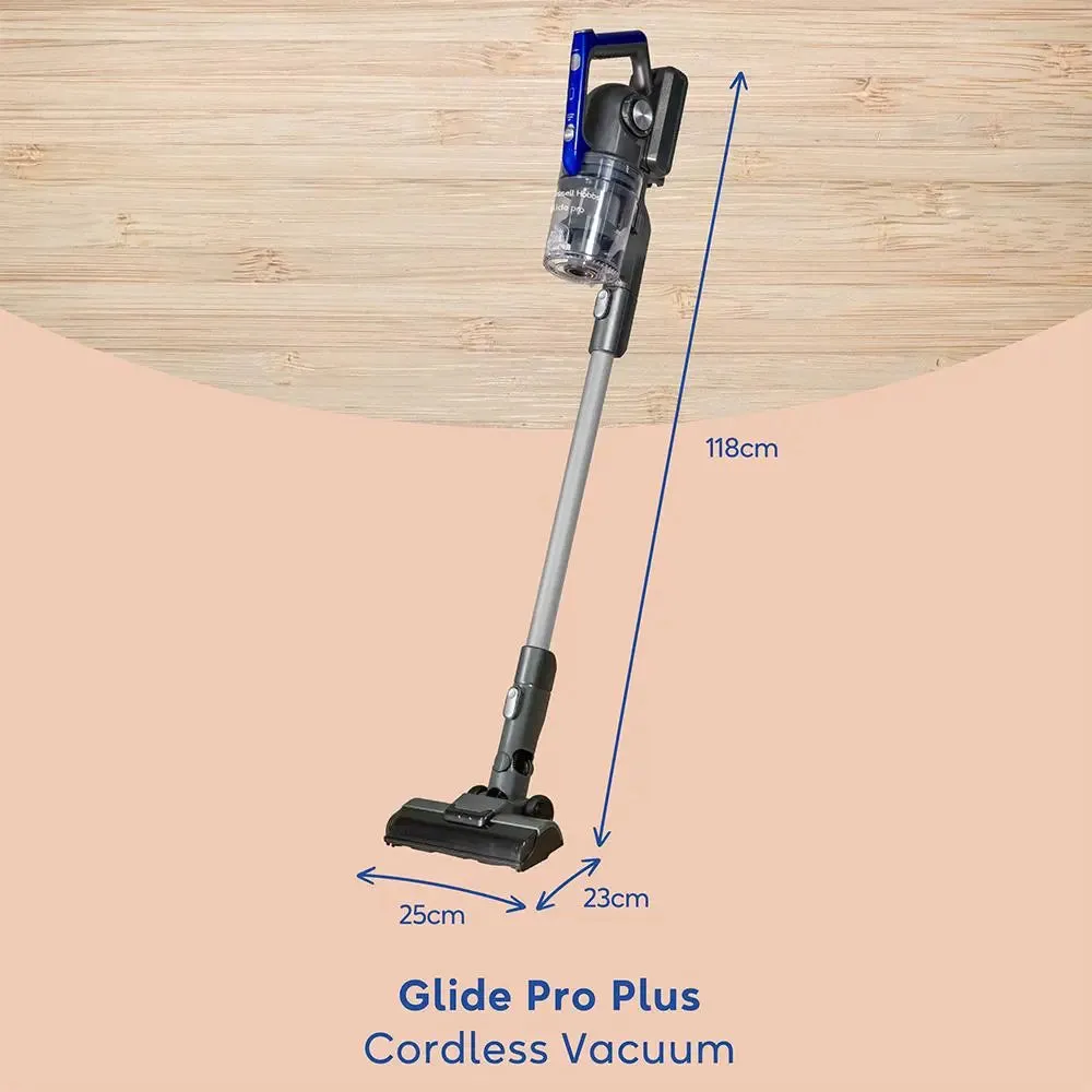 Russell Hobbs RHHS4101 Glide Pro Plus Cordless Stick Vacuum in Grey & Blue