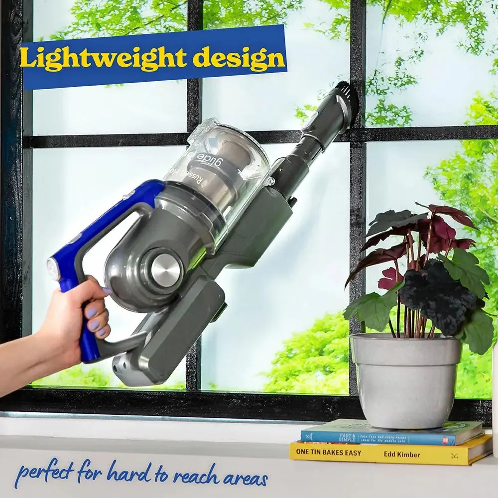 Russell Hobbs RHHS4101 Glide Pro Plus Cordless Stick Vacuum in Grey & Blue