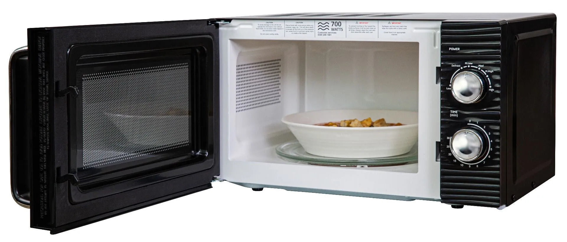 Russell Hobbs RHM1731B microwave Black Solo microwave Countertop 17 L 700 W