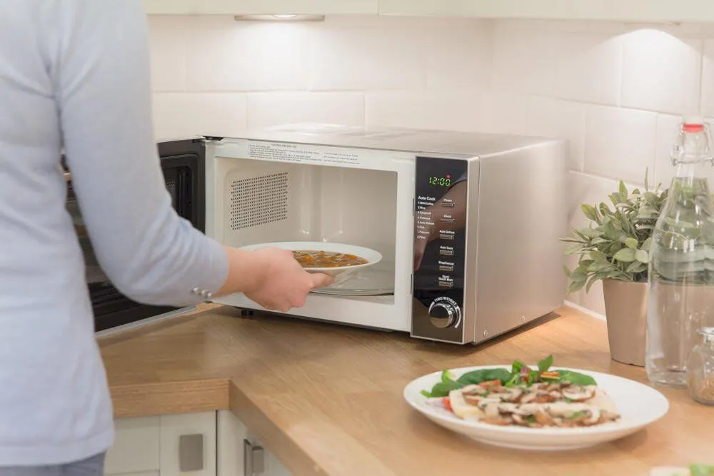 Russell Hobbs RHM2017 microwave Silver Solo microwave Countertop 20 L 800 W