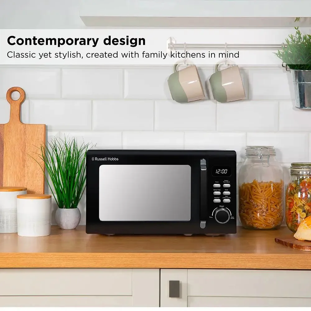 Russell Hobbs RHM2026B Stylevia Digital Microwave 20L - Black