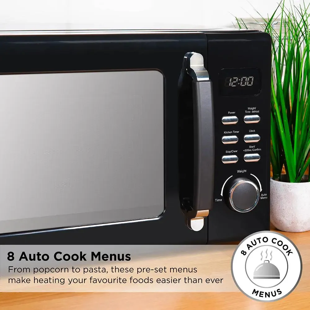 Russell Hobbs RHM2026B Stylevia Digital Microwave 20L - Black