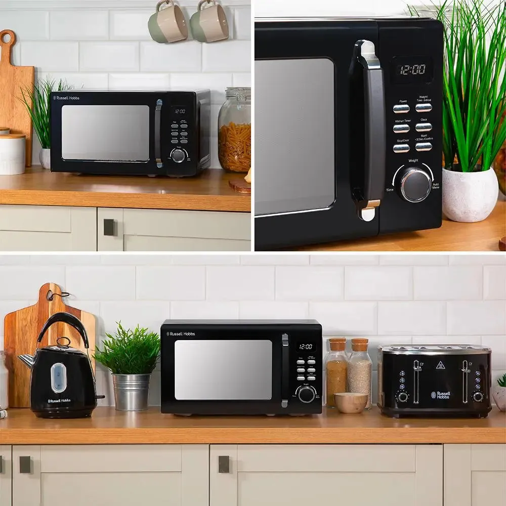 Russell Hobbs RHM2026B Stylevia Digital Microwave 20L - Black