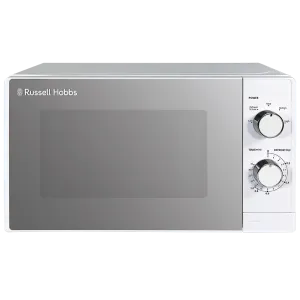 Russell Hobbs RHM2027 Compact Solo Manual Microwave 20L -White