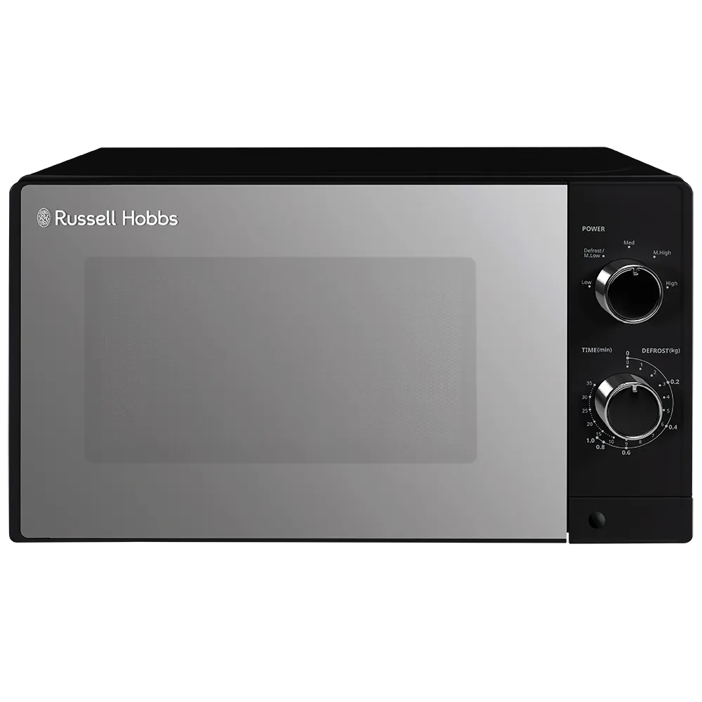 Russell Hobbs RHM2027B Compact Solo Manual Microwave 20L- Black