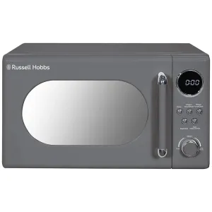 Russell Hobbs RHM2044G Retro 20L Solo Digital Microwave - Grey