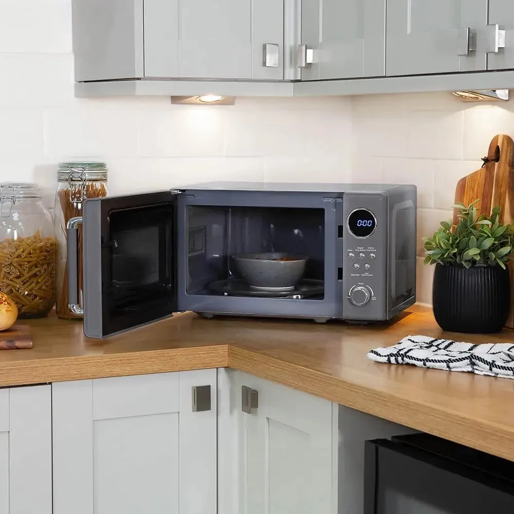 Russell Hobbs RHM2044G Retro 20L Solo Digital Microwave - Grey