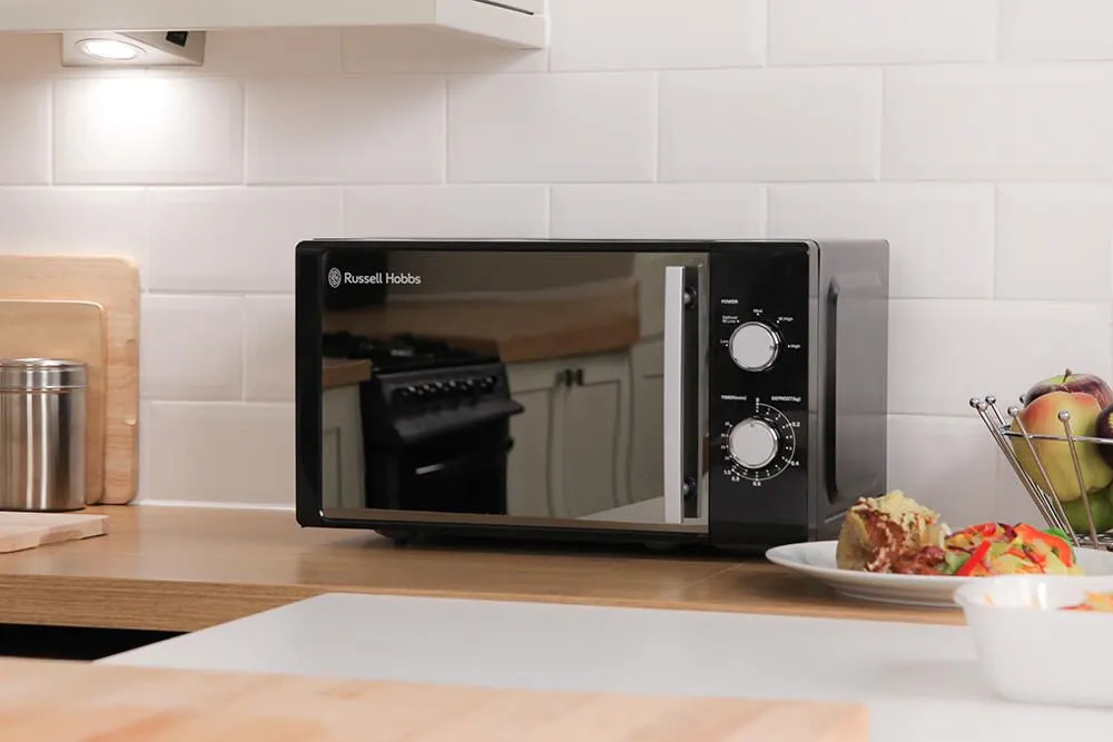 Russell Hobbs RHM2060B microwave Black Combination microwave Countertop 20 L 800 W
