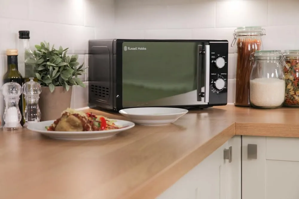 Russell Hobbs RHM2060B microwave Black Combination microwave Countertop 20 L 800 W
