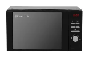 Russell Hobbs RHM2064B microwave Black Solo microwave Countertop 20 L 800 W