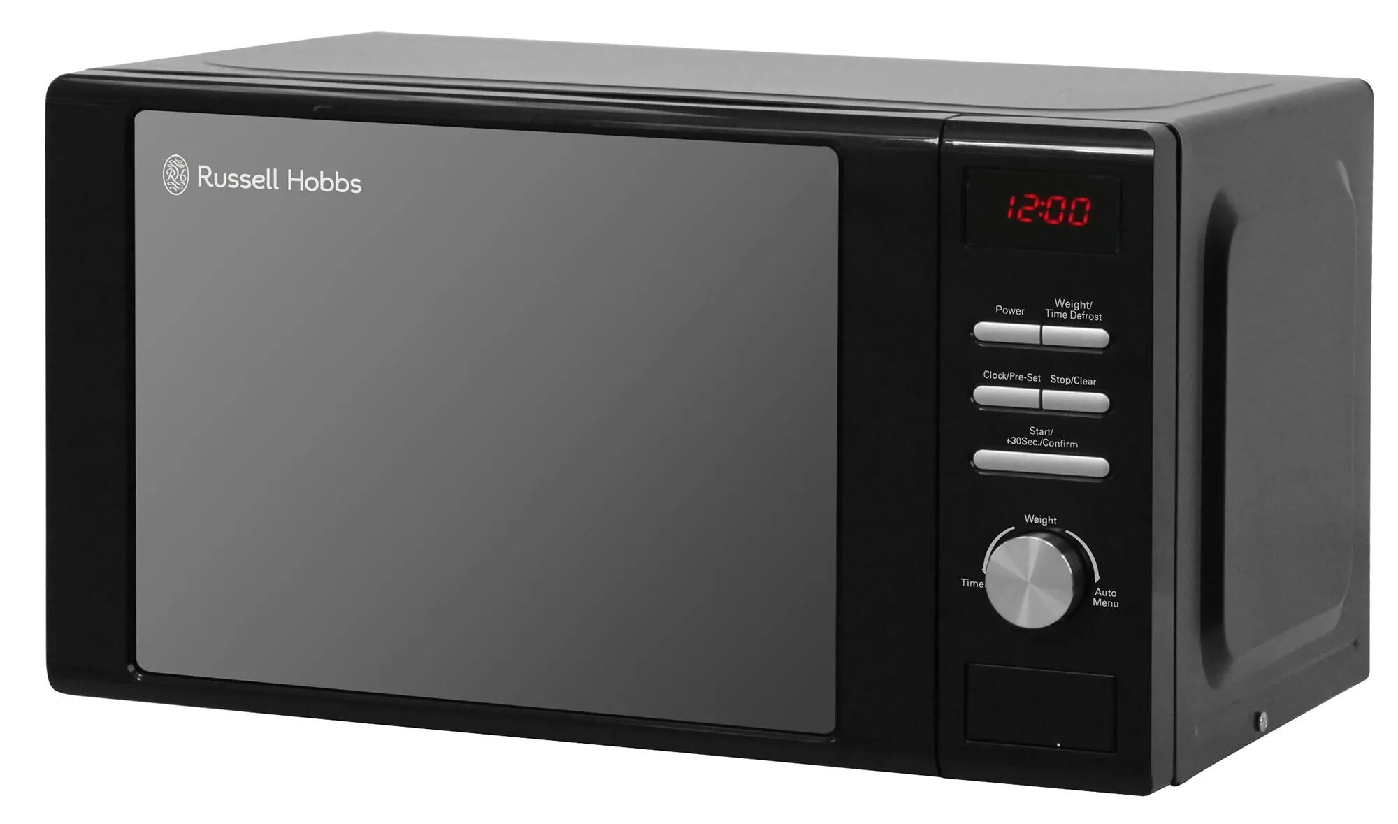 Russell Hobbs RHM2064B microwave Black Solo microwave Countertop 20 L 800 W