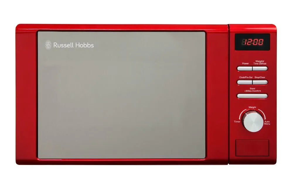 Russell Hobbs RHM2064R microwave Red Solo microwave Countertop 20 L 800 W