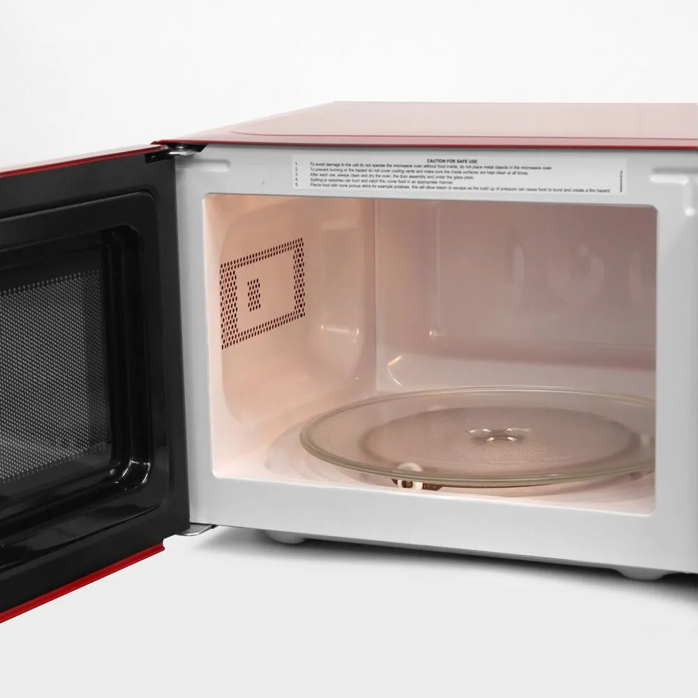 Russell Hobbs RHM2064R microwave Red Solo microwave Countertop 20 L 800 W