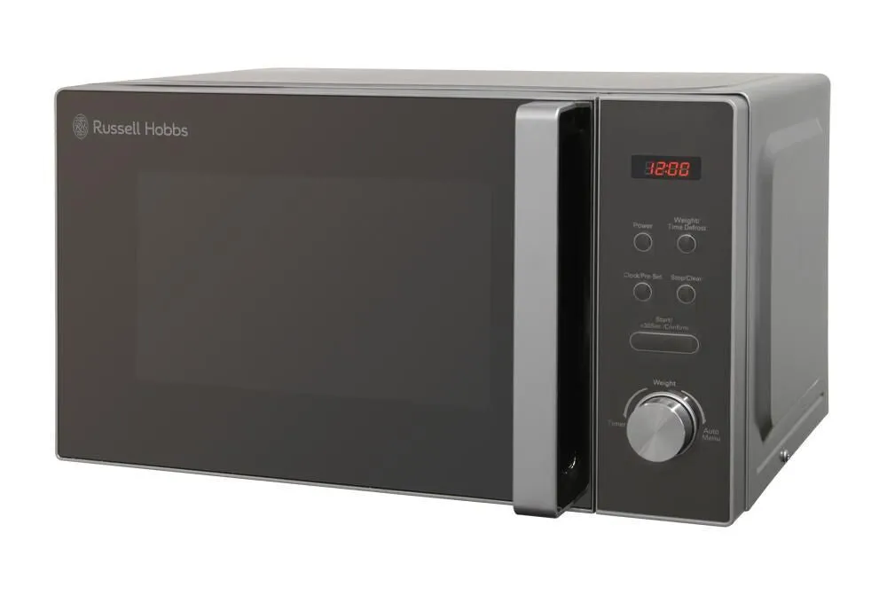 Russell Hobbs RHM2076S microwave Mirror, Silver Solo microwave Countertop 20 L 800 W
