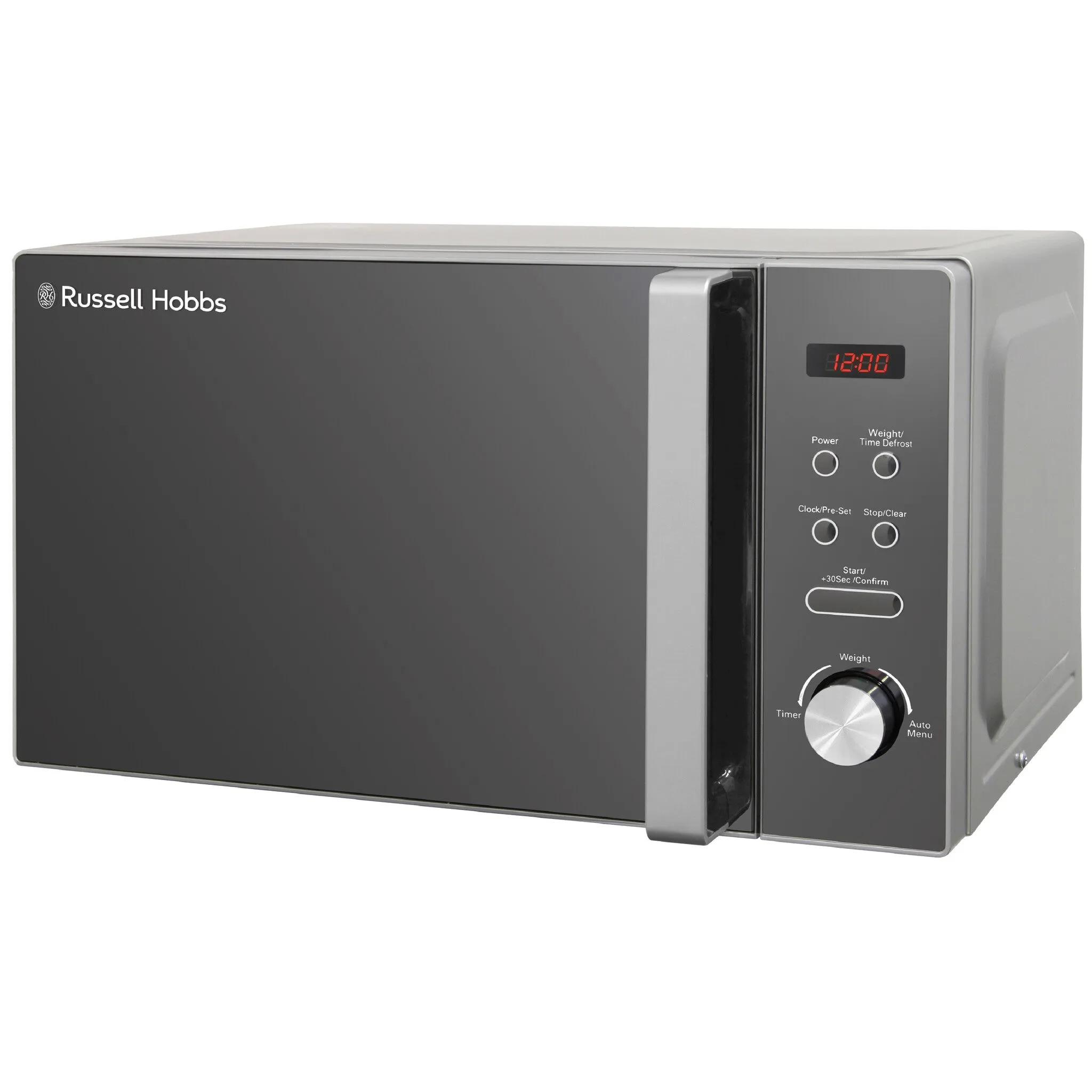 Russell Hobbs RHM2076S microwave Mirror, Silver Solo microwave Countertop 20 L 800 W
