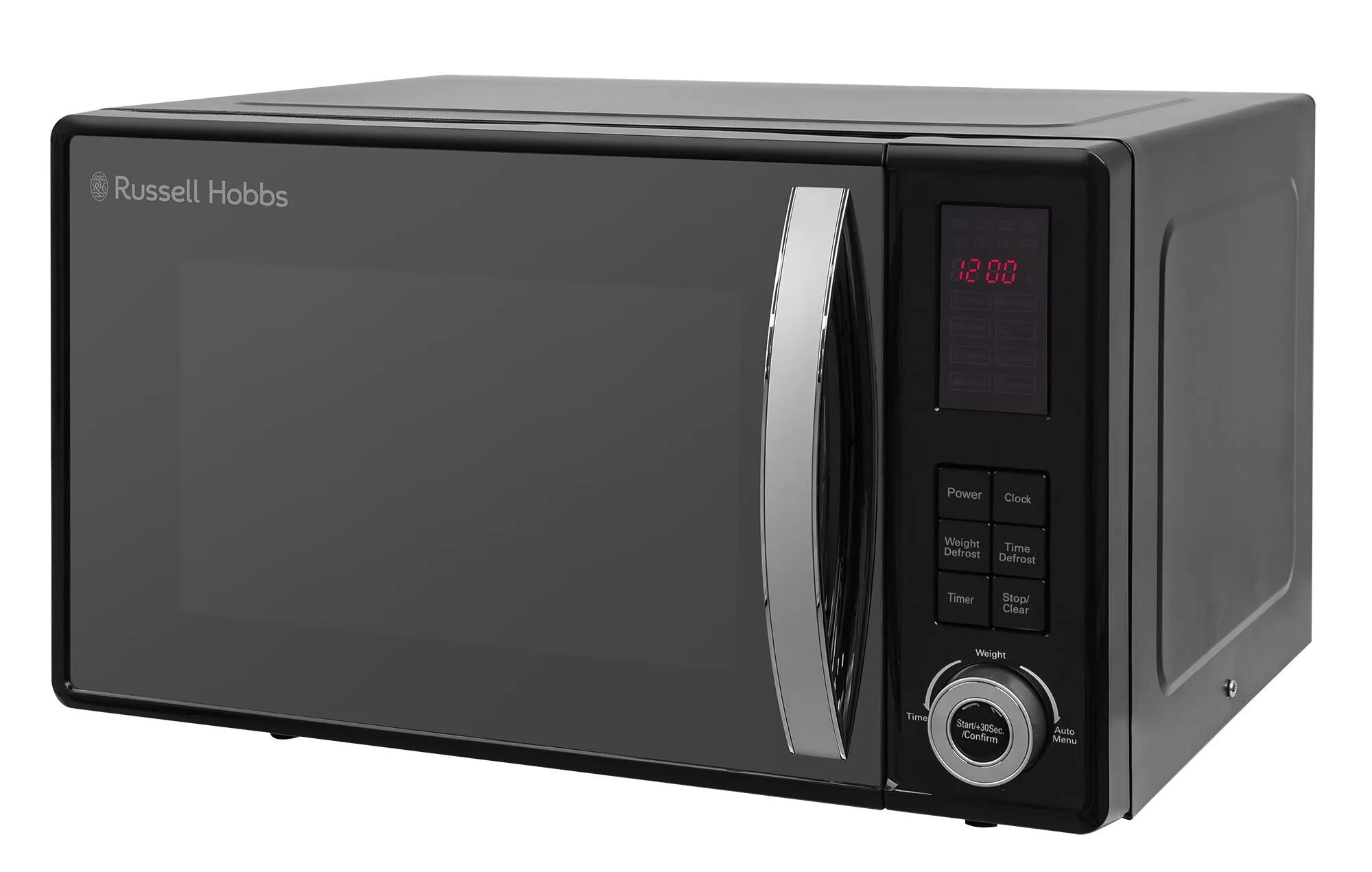 Russell Hobbs RHM2362B-G microwave Black Solo microwave Countertop 23 L 800 W
