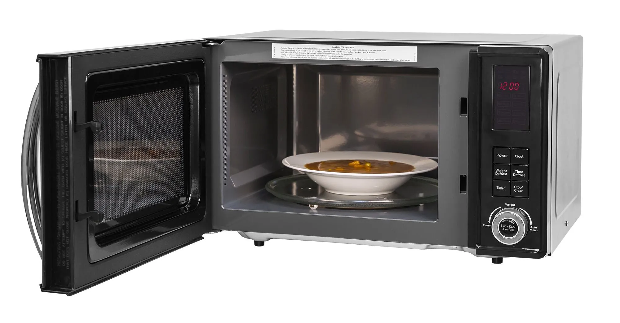 Russell Hobbs RHM2362B-G microwave Black Solo microwave Countertop 23 L 800 W