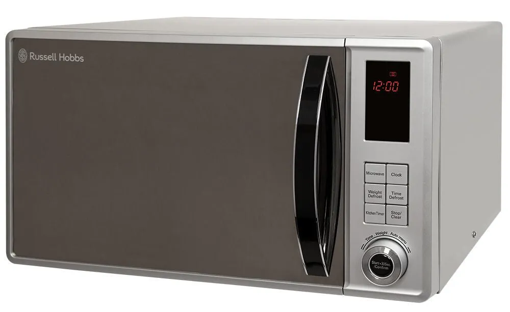 Russell Hobbs RHM2362S microwave Silver Solo microwave Countertop 23 L 800 W