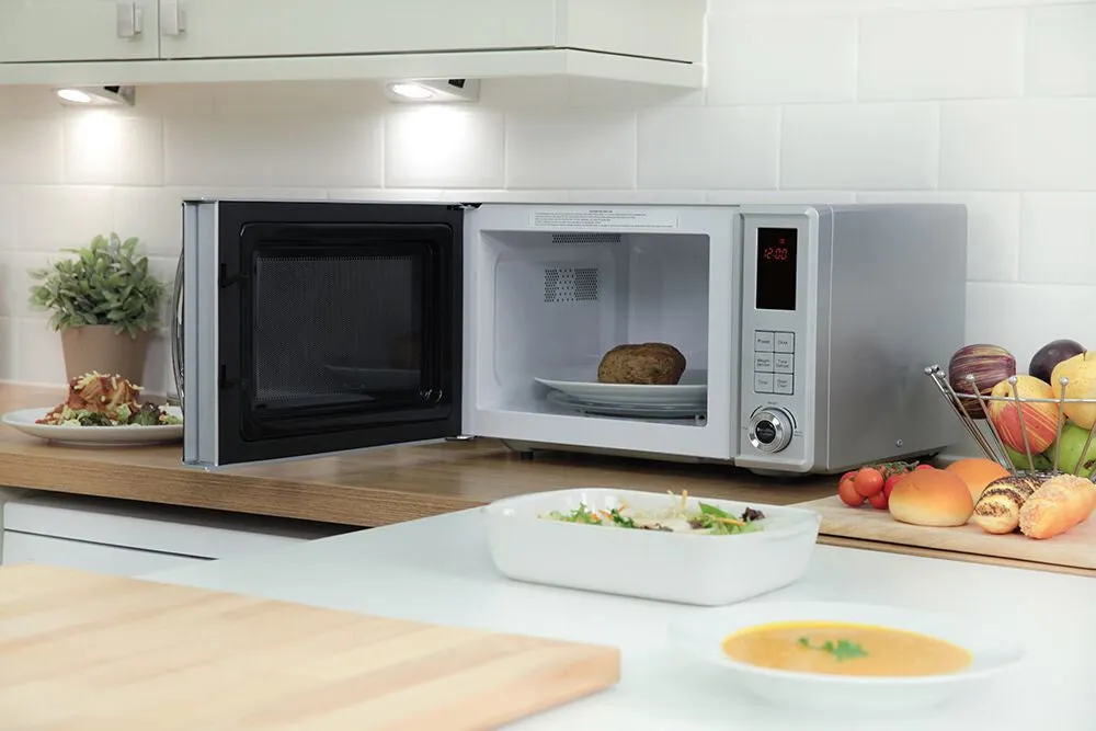 Russell Hobbs RHM2362S microwave Silver Solo microwave Countertop 23 L 800 W