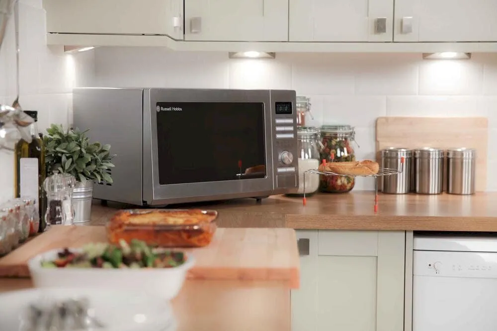 Russell Hobbs RHM3002 microwave Stainless steel Combination microwave Countertop 30 L 900 W