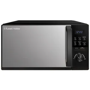 Russell Hobbs RHMAF2506B Black 25L 4-in-1 Digital Combination Microwave with Air Fryer Function