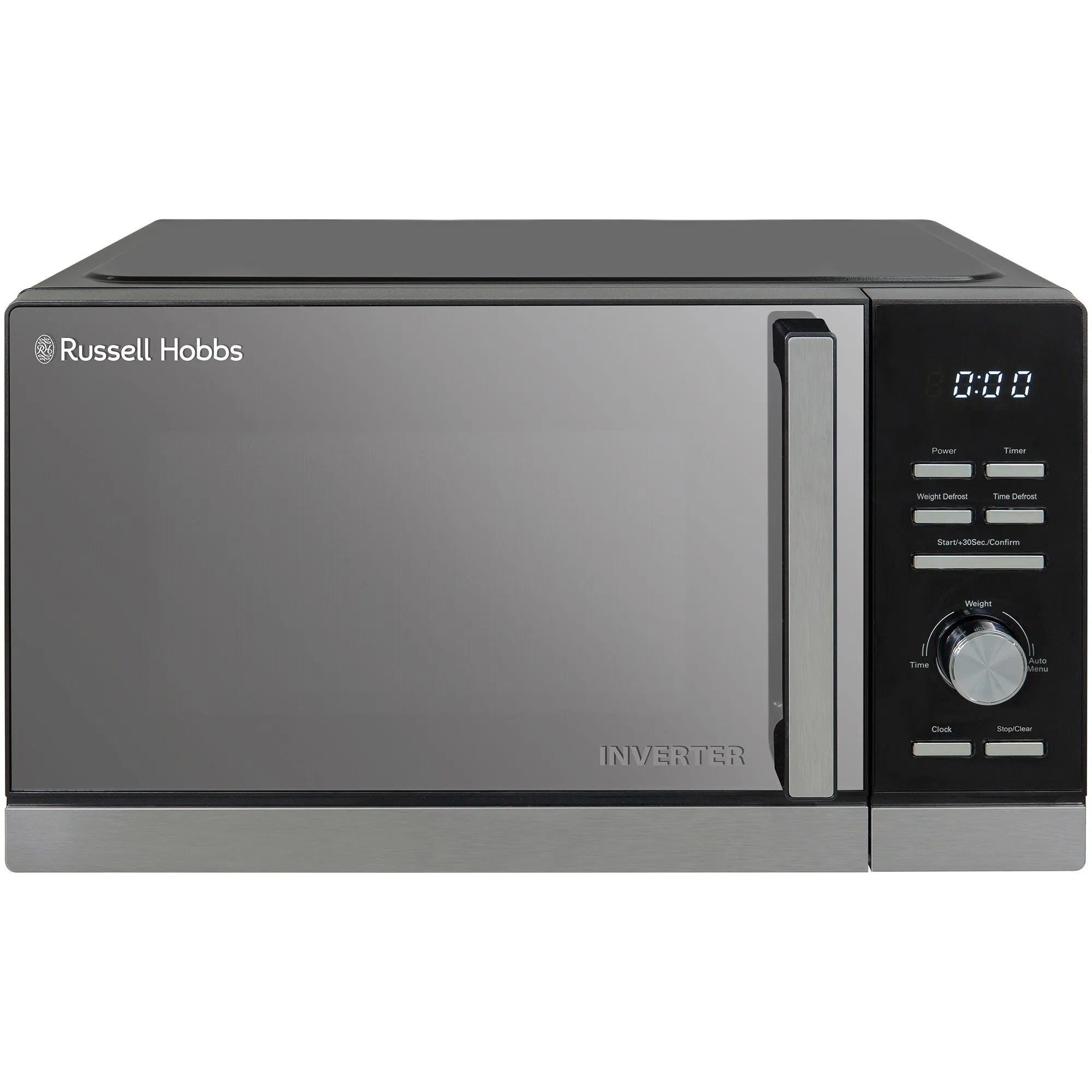 Russell Hobbs RHMI2503B microwave Black Solo microwave Countertop 25 L 900 W