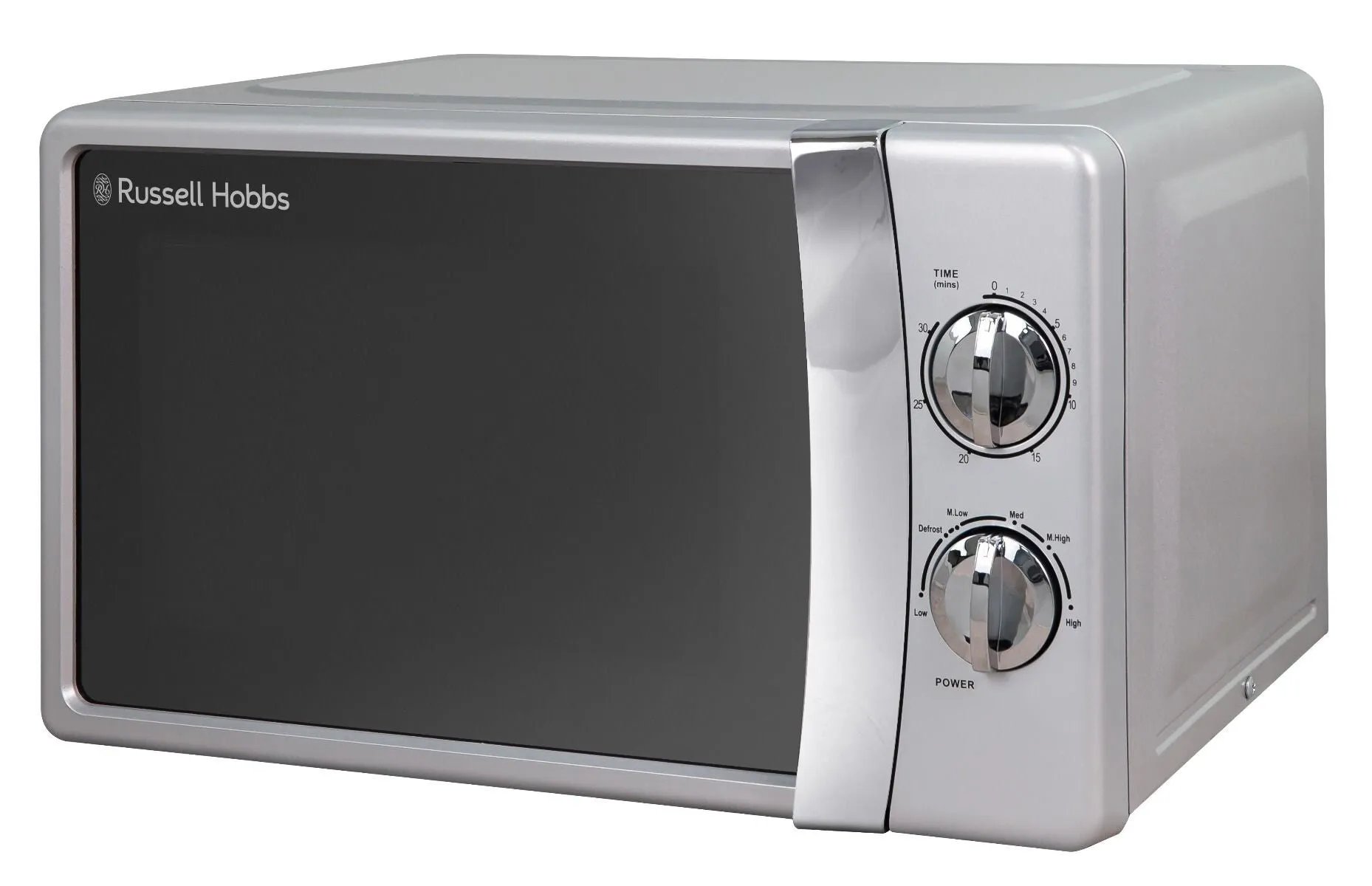Russell Hobbs RHMM701S-N microwave Silver Solo microwave Countertop 17 L 700 W