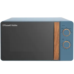 Russell Hobbs RHMM713BL-N Scandi Compact Manual Microwave 17L - Blue