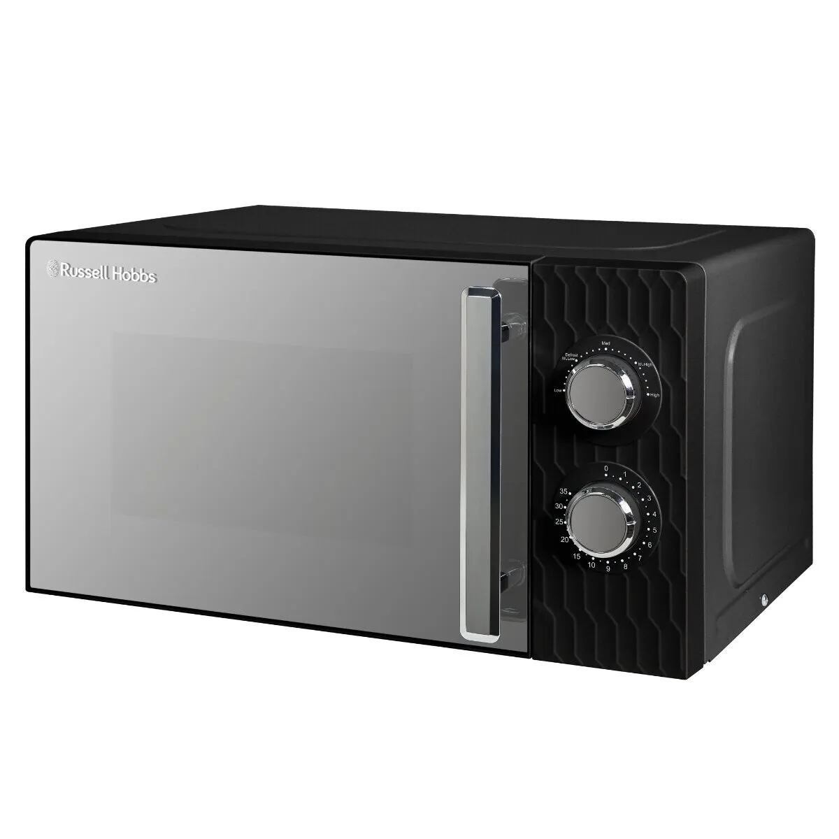 Russell Hobbs RHMM715B microwave Black Solo microwave Countertop 17 L 700 W