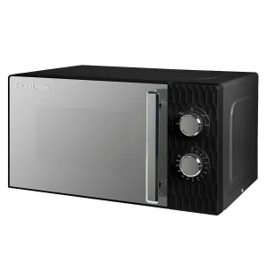 Russell Hobbs RHMM715B microwave Black Solo microwave Countertop 17 L 700 W