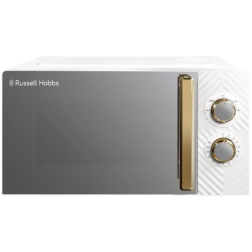 Russell Hobbs RHMM723 17L Manual Groove Microwave -White