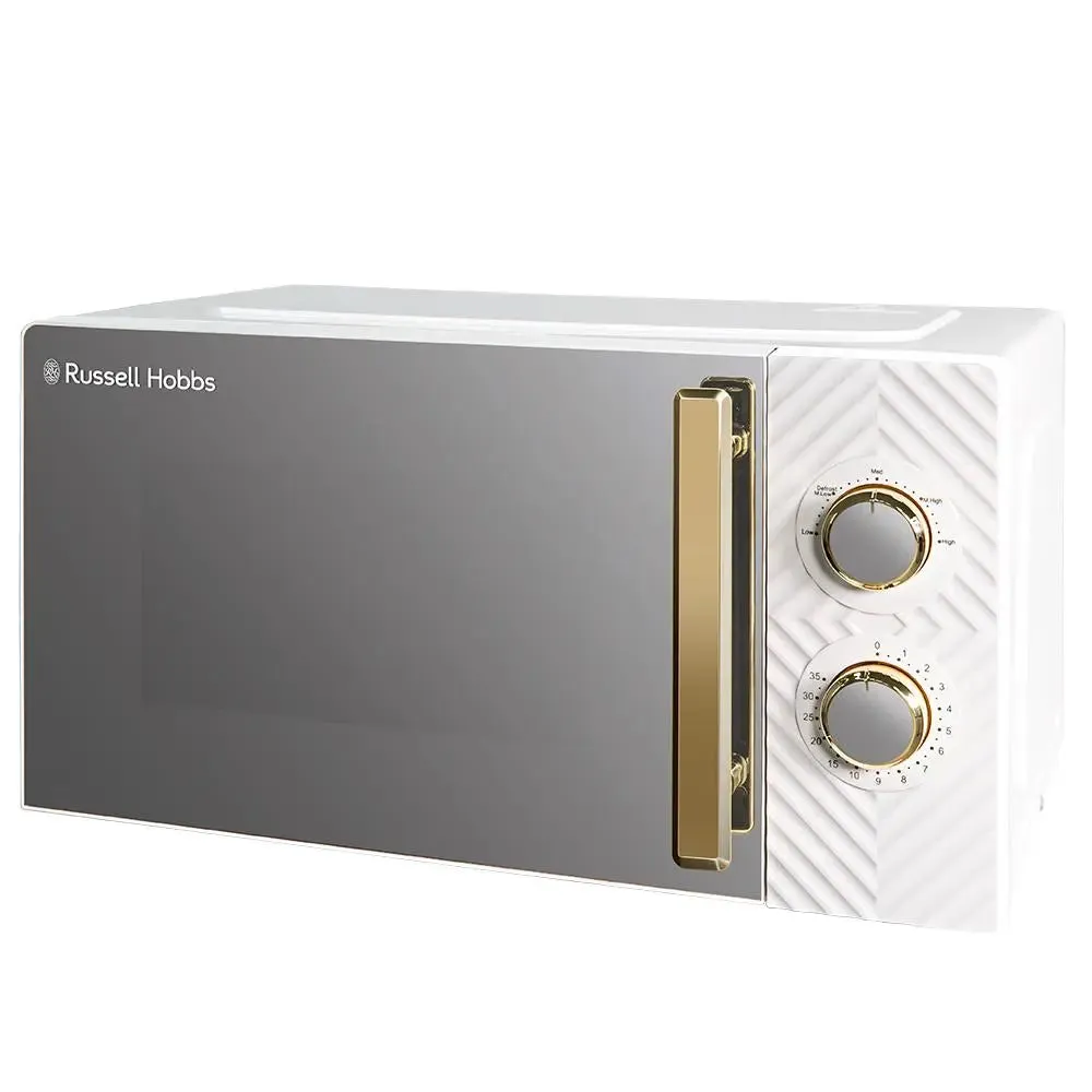 Russell Hobbs RHMM723 17L Manual Groove Microwave -White