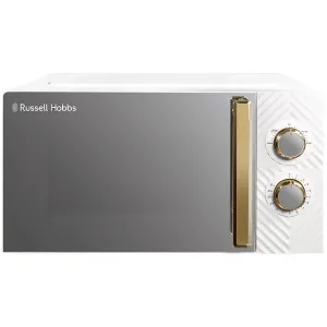 Russell Hobbs RHMM723 17L Manual Groove Microwave -White