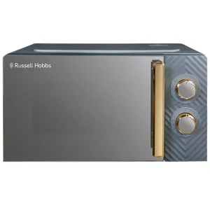 Russell Hobbs RHMM723G 17L Manual Groove Microwave - Grey