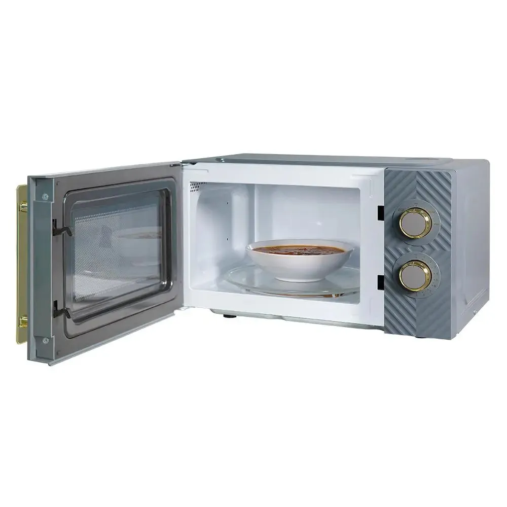 Russell Hobbs RHMM723G 17L Manual Groove Microwave - Grey