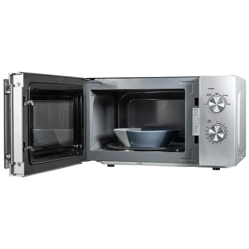 Russell Hobbs RHMM827SS Compact 20L Manual Microwave - Stainless Steel