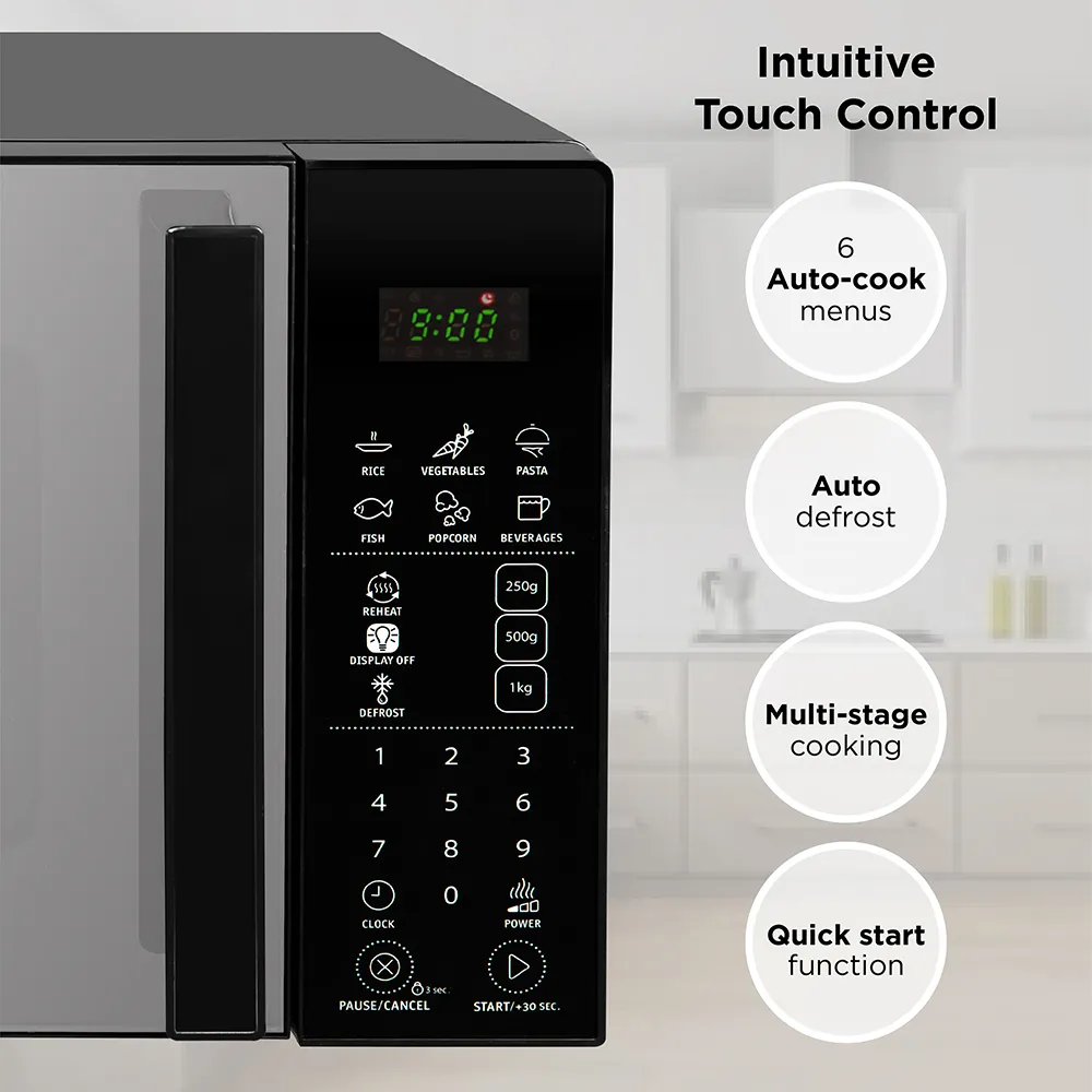Russell Hobbs RHMT2004B 20L Touch Control Digital Microwave in Black