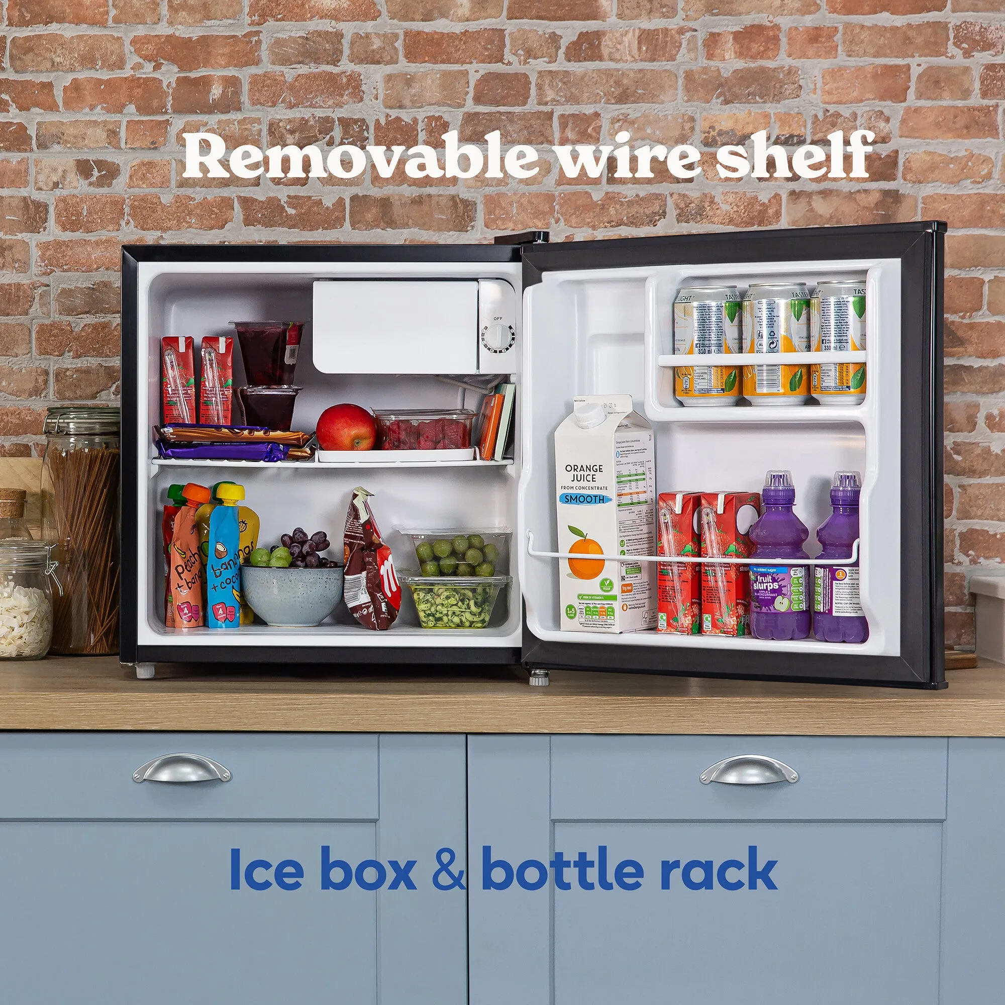 Russell Hobbs RHTTF0E1B fridge Countertop 43 L E Black