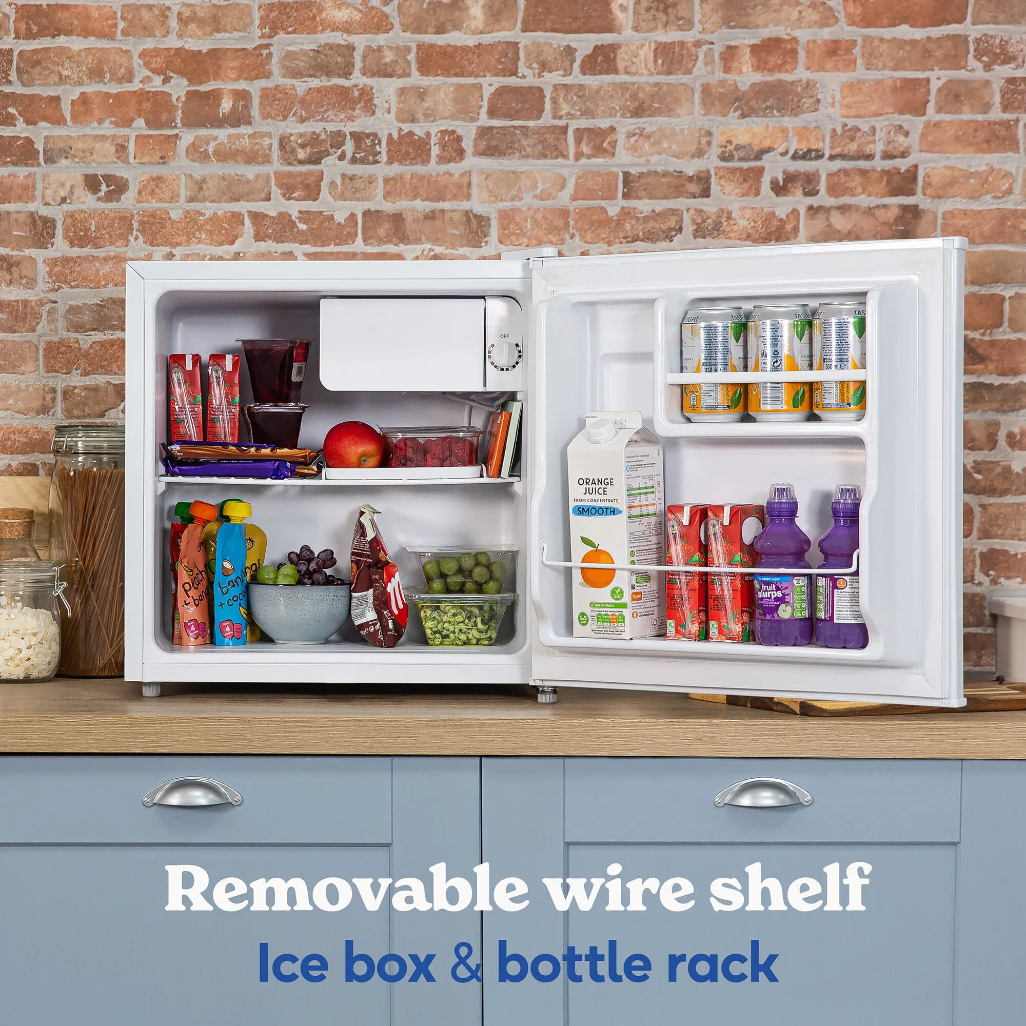 Russell Hobbs RHTTF0E1W fridge Countertop 43 L E White