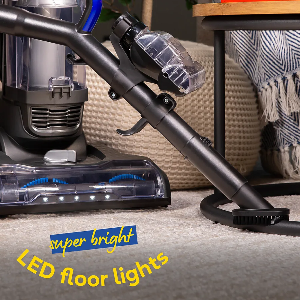 Russell Hobbs RHUV7001 Hypermax Upright Vacuum - Grey & Blue