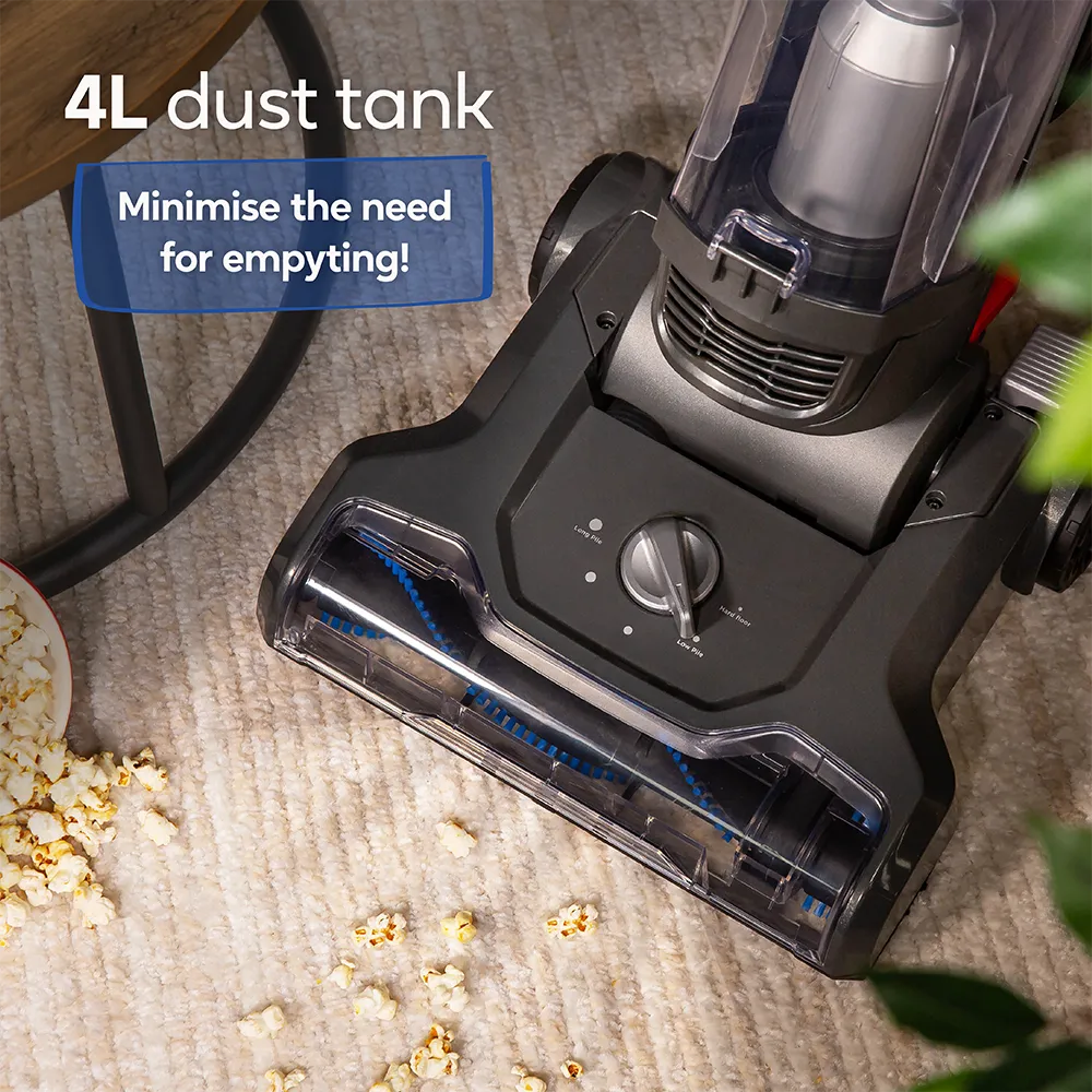 Russell Hobbs RHUV7001 Hypermax Upright Vacuum - Grey & Blue