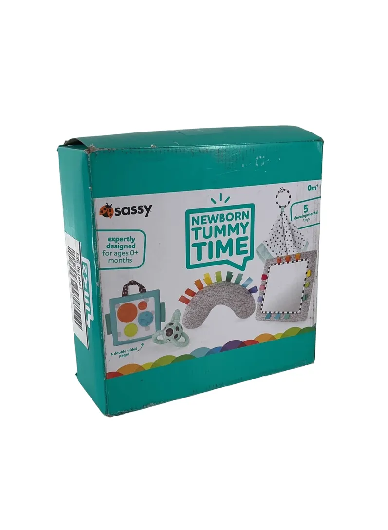 Sassy Newborn Tummy Time Gift Set